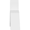Ekena Millwork Archdale Architectural Grade PVC Gable Bracket, 60"W x 20"H x 6"D x 6"F, 8/12 Pitch GBP060X20X0606ARC00 - alternate 3
